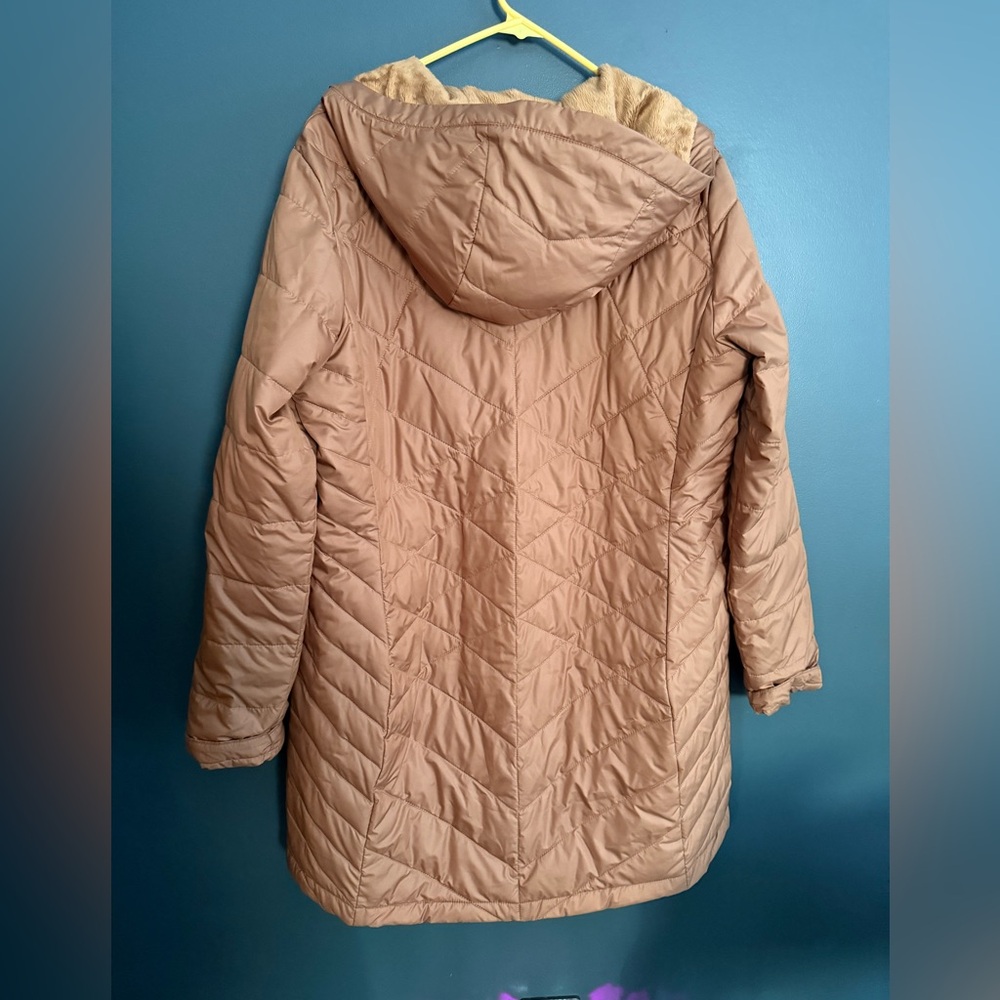 Columbia Tan Quilted Puffer Jacket - Picture 5 of 5